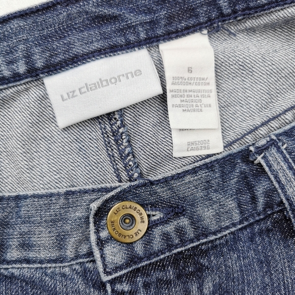 Liz Claiborne denim skirt - Picture 3 of 4